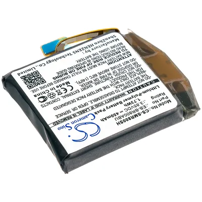 Produktbild von TECHTEK Akku Kompatibel mit [Samsung] Galaxy Watch 46mm, SM-R800, SM-R805 Ersetzt EB-BR800ABU, für GH43-04855A