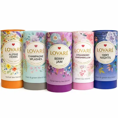 Produktbild von 5 St.x 80 g. Lovare Tee verschiedene Sorte