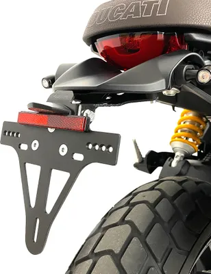 Produktbild von alpha Technik Kennzeichenhalter Ducati Scrambler 1100, Typ 1K für Scrambler 1100 Pro, Sport Pro 1K