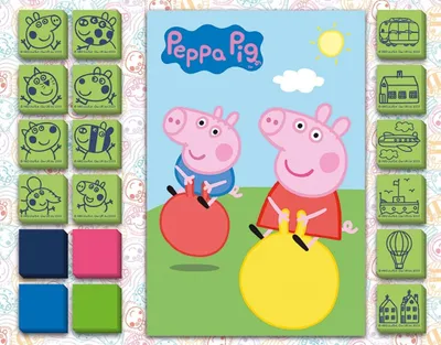 Obrázok produktu pre Prasátko Peppa - Zábavné razítkování