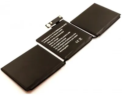 Produktbild von Akku für Apple MacBook Pro 13.3 Li-Pol 11,4 Volt 4700 mAh schwarz.