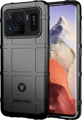 Produktbild von Xiaomi Mi 11 Ultra Hülle, LaimTop Weich TPU Silikon Stossfest Anti-rutsch Tasche Heavy Duty Schutzhülle für Xiaomi Mi 11 Ultra Schwarz