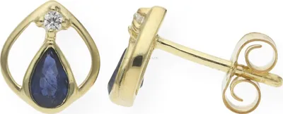 Produktbild von Ohrstecker Gold 333 Saphir JL20-06-0616 JuwelmaLux