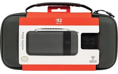 Immagine prodotto di Custodia da viaggio - TURTLE BEACH - PlayTrek - Per Nintendo Switch 2 - Grigio antracite