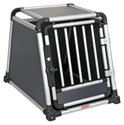 Produktbild von Hochwertiger Tiertransporter aus Aluminiumlegierung, speziell für den Transport von Tieren im Auto - Type 6 - 55 x 77 x H 60 cm