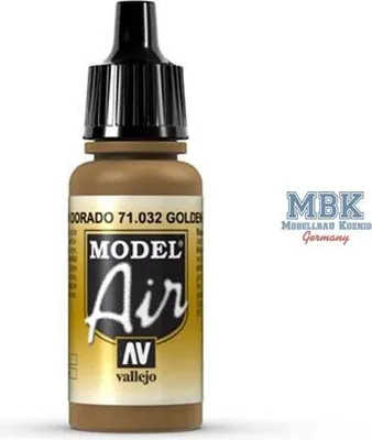 Imagen del producto de Vallejo 71.032, marca Braun, pintura acrílica, líquido, 17 ml, 1 unidad