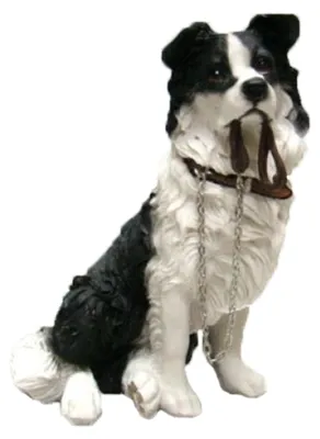 Produktbild von Tierplastiken Border Collie Hund - Dekofigur 18 cm