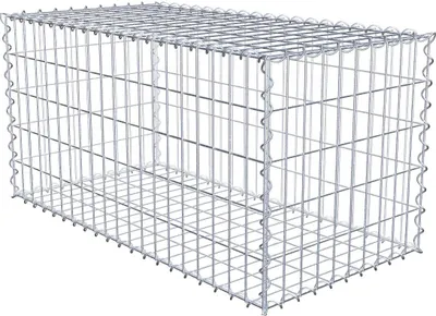 Immagine prodotto di Gabbione 100 cm x 50 cm x 50 cm (L x H x P), maglia 5 cm x 10 cm, spirale