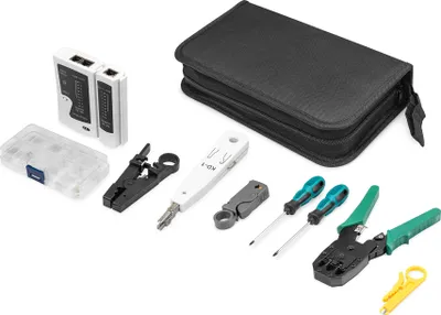 Image de DIGITUS Ensemble d'outils pour le réseau Digitus