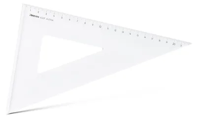 Produktbild von Aristo AR6023F Dreieck 60° mit Facette