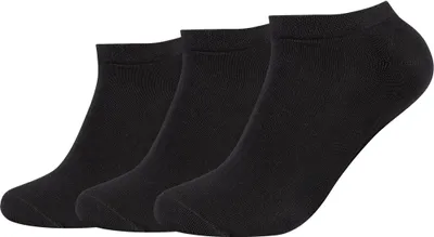 Produktbild von Camano 3er Set Sneakersocken schwarz - 39 - 42 / Schwarz