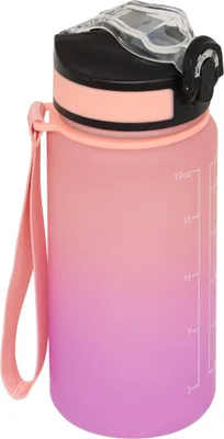 Produktbild von Trinkflasche mit strohhalm 0,6l - 5 five simply smart