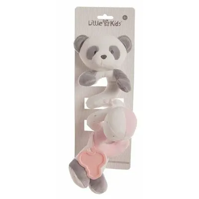 Produktbild von Weich-Spielzeugspirale Pandaknochen Rosa 25cm