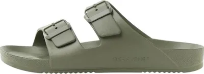 Produktbild von Jack & Jones 12204004_1851_41, Sandalen, Männlich, Erwachsener, Grün, Khaki, Schnallenverschluss, Offene Spitze