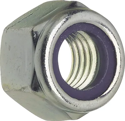 Produktbild von Sicherungsmutter M16 - selbstsichernde Muttern mit Polyamideinlage ISO7040/DIN6924 - 100 Stück
