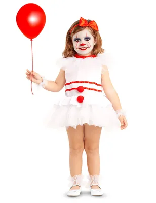 Produktbild von Gruseliges Clownkostüm für Babys 7-12 Monate (74-80 cm)