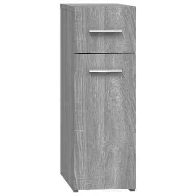 Produktbild von vidaXL Apothekerschrank Grau Sonoma 20x45,5x60 cm Holzwerkstoff