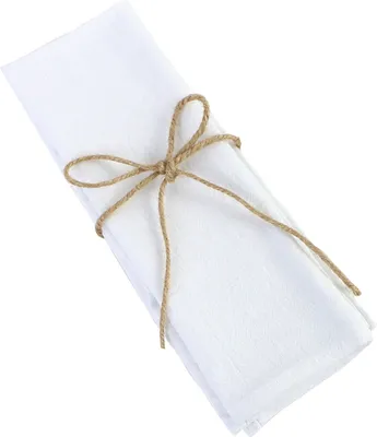 Produktbild von Rustikale Boho-Stoffservietten, weiche Baumwolle, feine Verarbeitung, einfarbig, Weihnachts-, Hochzeits-, Esstisch-Dekorationsservietten