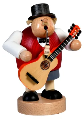 Produktbild von Räuchermännchen Gitarrist - 21 cm