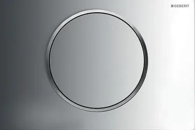 Obrázok produktu pre Geberit 115.758.KH.5, Splachovacia doska, Chróm, Geberit, 246 mm, 14 mm, 164 mm