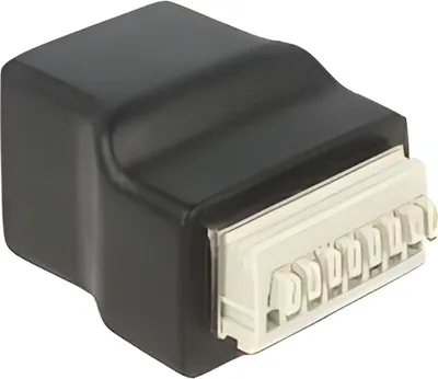Immagine prodotto di Adattatore DELOCK morsettiera 8pin -> presa RJ45