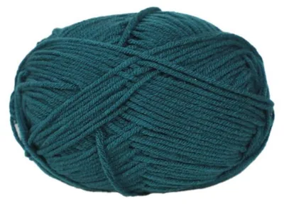 Image de 5 pelotes de fil à broder en coton, poids 50g, couleur bleu foncé
