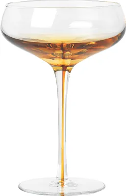 Produktbild von Broste Copenhagen Amber Cocktailglas caramel 16,3cm