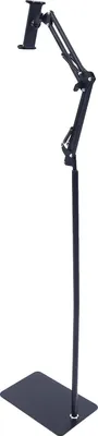 Produktbild von Tablet-Ständer, höhenverstellbar, 360° Drehung, schwarz