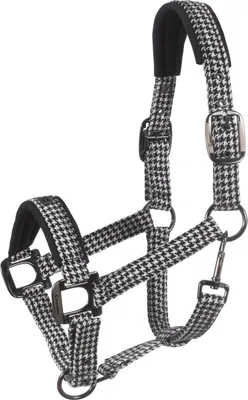 Immagine prodotto di Cavallo cavezza PEPPY nero look pied-de-poule Horsefashion HW 25, taglia:XWB
