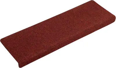 Obrázek produktu pro vidaXL Samolepicí rohože 15 ks 65x21x4 cm Bordeaux red Obdélníkový okraj