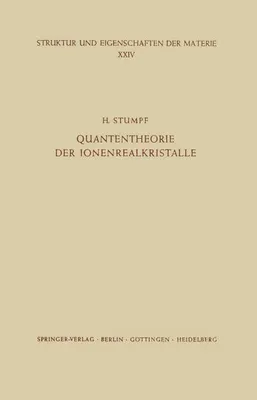 Produktbild von Quantentheorie der Ionenrealkristalle