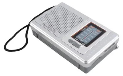 Obrázok produktu pre Prenosné AM/FM rádio, mini rádio s integrovaným reproduktorom