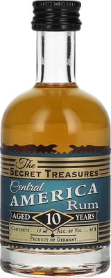 Produktbild von The Secret Treasures 10 Years Old Central America Rum 40% Vol. 0,05l