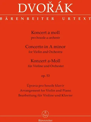 Produktbild von Konzert a-Moll op.53 für Violine und Orchesterfür Violine und Klavier