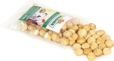 Produktbild von Wagner's - Geröstete Macadamia-Nüsse für alle Papageien 100g