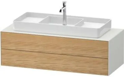 Produktbild von DURAVIT WT4987MH5360000 Konsolen-WTU wh White Tulip 550x1300x