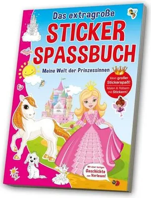 Produktbild von Stickerspaßbuch Prinzessinnen