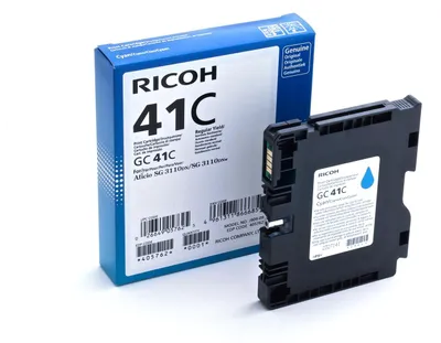 Immagine prodotto di Ricoh 405762 cartuccia d'inchiostro 1 pz Originale Resa standard Ciano