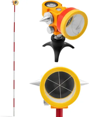 Immagine prodotto di Expondo Steinberg Systems Miniprisma con asta e base - Ø 3,6 cm - Rivestimento argentato