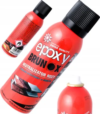 Zdjęcie produktu dla BRUNOX EPOXY ŚRODEK DO USUWANIA RDZY I PODKŁAD 150 ml SPRAY