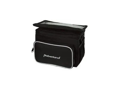 Image de HABERLAND Sacoche de guidon "Classic" Volume : 6 l, Dimensions avec adaptateur pour