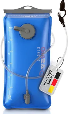 Produktbild von Famanu Trinkblase 3 l - BPA-frei, ultraleicht, ideal für Outdoor-Aktivitäten