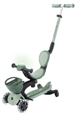 Zdjęcie produktu dla Globber – Go Up Baby 360 Lights w kolorze szałwiowym