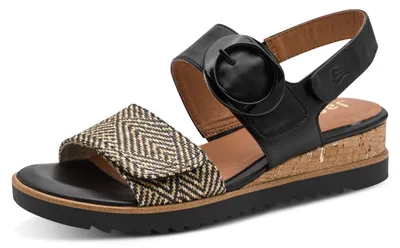 Produktbild von Jana Keilsandaletten Damen 32313931383130 Schwarz 37 EU