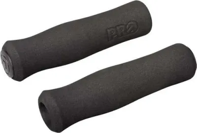 Produktbild von PRO Griffe Ergonomic Sport 34 Schwarz - ergonomische Leichtbau-Fahrradgriffe.