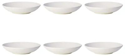 Produktbild von Villeroy & Boch Manufacture Rock Blanc 6er Set Suppenteller 1,1 l weiß Porzellan