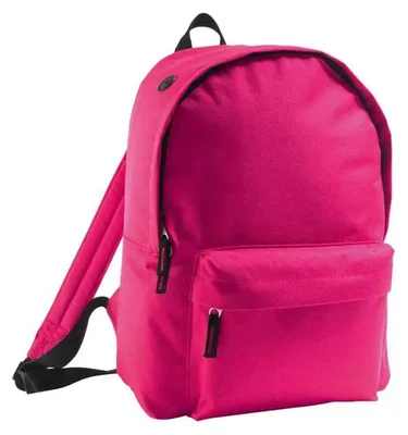 Image de SOLS - Sac à dos « Rider », couleur unie LT1508 (taille unique) (fuchsia)