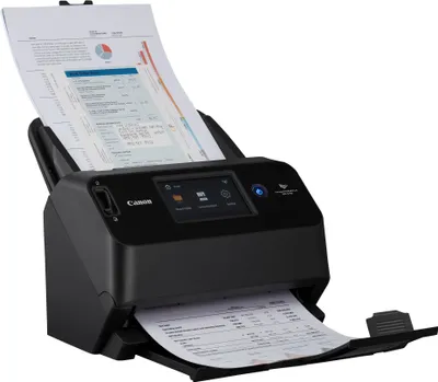 Produktbild von Canon imageFORMULA DR-S150, 216 x 356 mm, 600 x 600 DPI, 45 Seiten pro Minute, 45 Seiten pro Minute, 90 ipm, 90 ipm