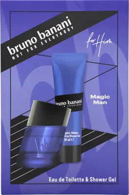 Produktbild von Bruno Banani Magic Man Eau de Toilette 30ml + Shower Gel 50ml