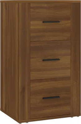 Obrázek produktu pro vidaXL Příborník hnědý dubový vzhled 40x33x70 cm odvozený výrobek ze dřeva